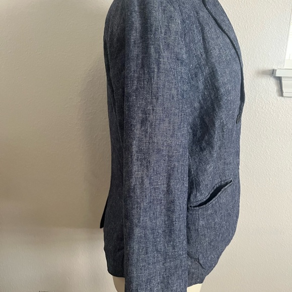 Banana Republic Linen Chambray Blazer - Picture 5 of 9